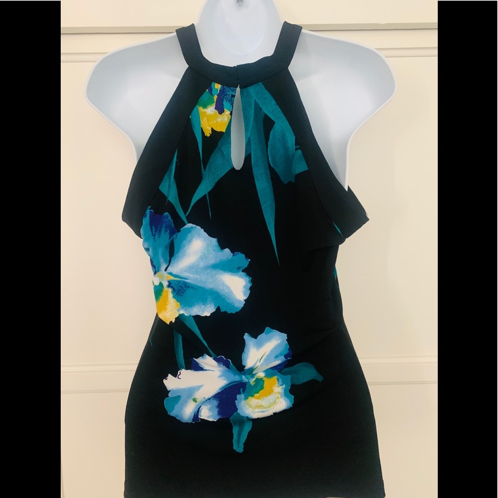 Tahari Halter-Style Sleeveless Top XS, NWOT - Picture 3 of 6